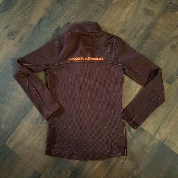 under armour fitted 1/4 zip thin shirt jacket - Picture 2 of 8